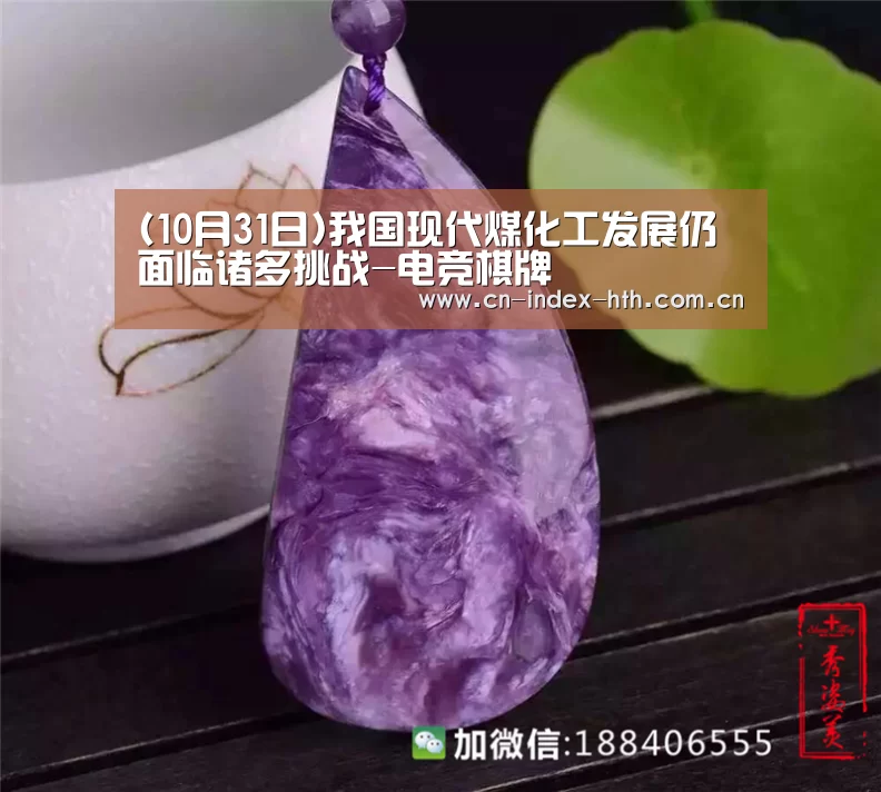 (10月31日)我国现代煤化工发展仍面临诸多挑战-电竞棋牌